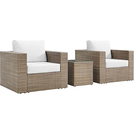 Outdoor 3-Piece Furniture Set