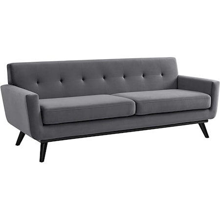 Engage Velvet Sofa
