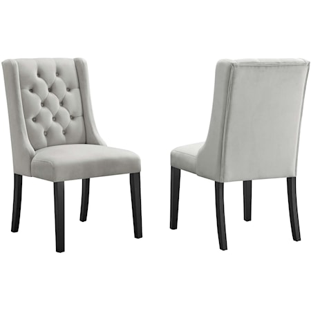 Baronet Velvet Dining Chairs - Set of 2