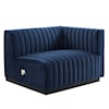 Modway Conjure Velvet 4-Piece Sofa