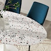 Modway Lippa Lippa 60" Oval Terrazzo Dining Table