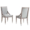 Modway Maison Vintage Fabric Dining Armchairs Set of 2