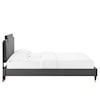 Modway Liva Liva Velvet Queen Bed