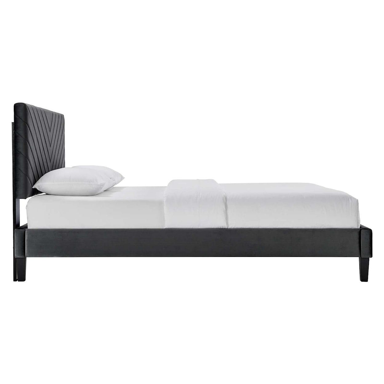 Modway Roxanne Roxanne Velvet Twin Platform Bed