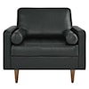 Modway Valour Valour Leather Armchair