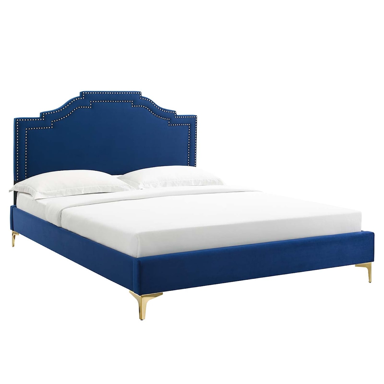 Modway Adelaide Adelaide Velvet Twin Platform Bed