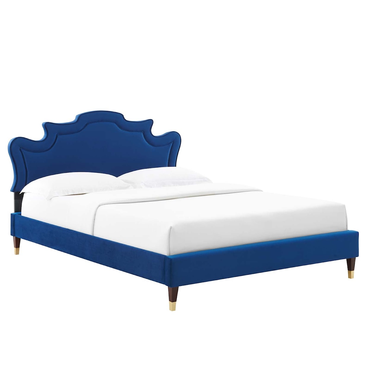 Modway Neena Neena Velvet Full Bed