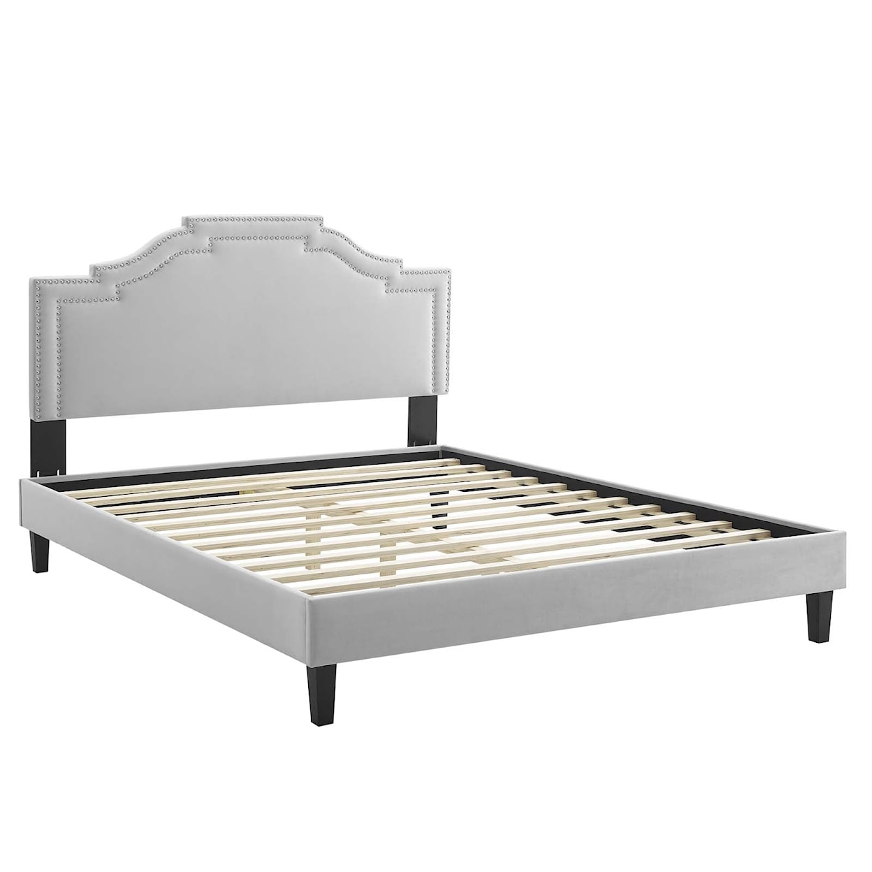 Modway Adelaide Adelaide Velvet Queen Platform Bed