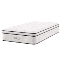 Jenna 12" Innerspring and Foam Twin Mattress