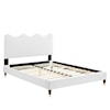 Modway Current Current Velvet Queen Platform Bed