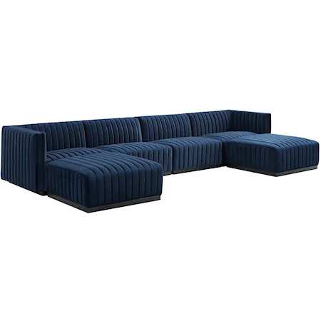 Velvet 6-Piece Sectional