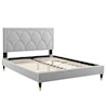 Modway Kendall Kendall Velvet Queen Bed