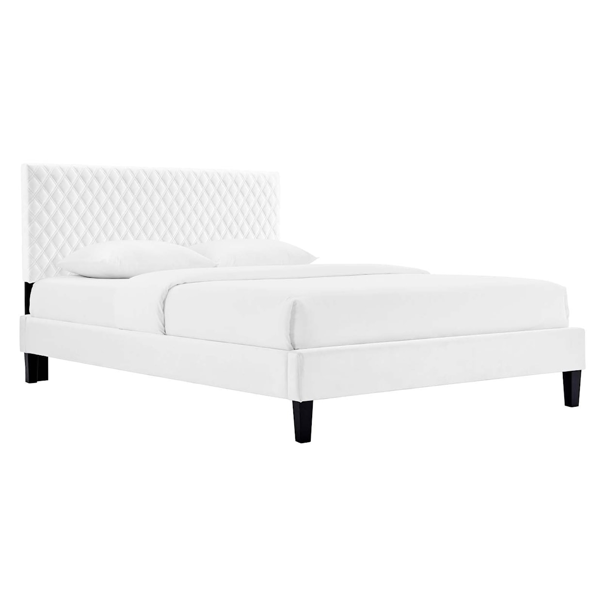 Modway Garcelle Garcelle Velvet Twin Platform Bed