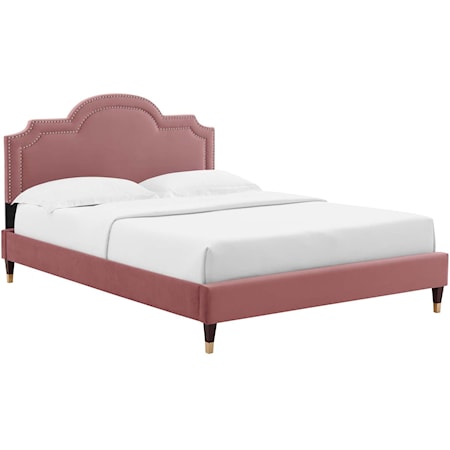 Aviana Velvet Full Bed