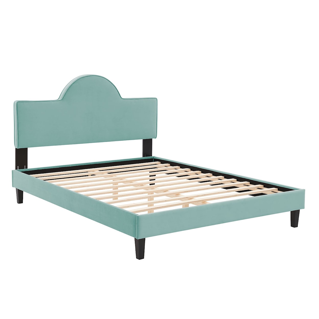 Modway Soleil Soleil Velvet Twin Bed