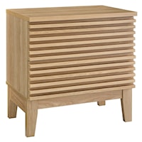 Render Two-Drawer Nightstand