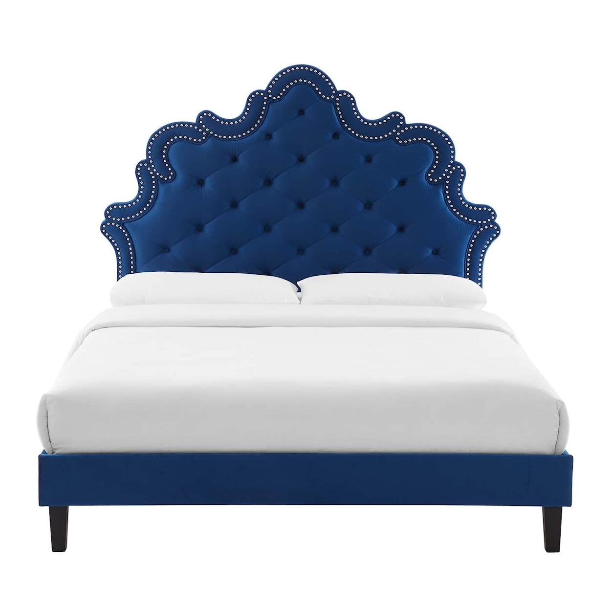 Modway Sasha Sasha Velvet King Bed