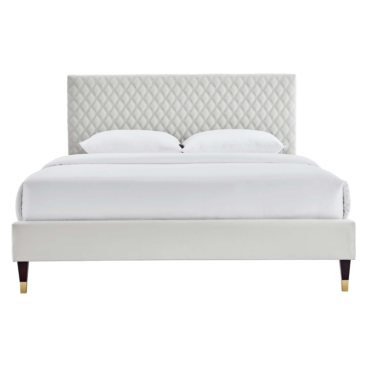 Modway Garcelle Garcelle Velvet Queen Platform Bed