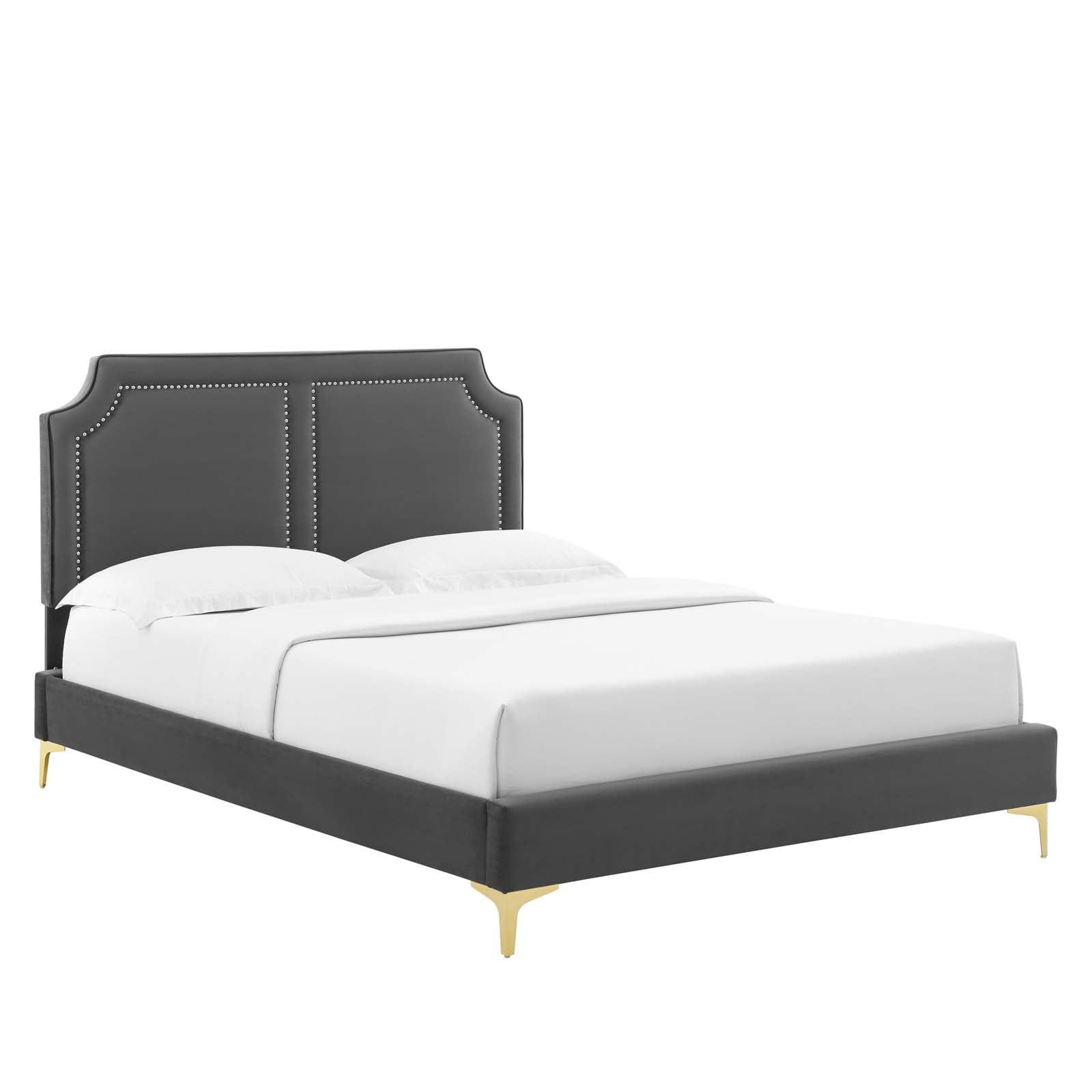 Modway Novi Novi Performance Velvet King Bed Value City Furniture