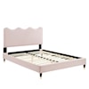 Modway Current Current Velvet Full Platform Bed