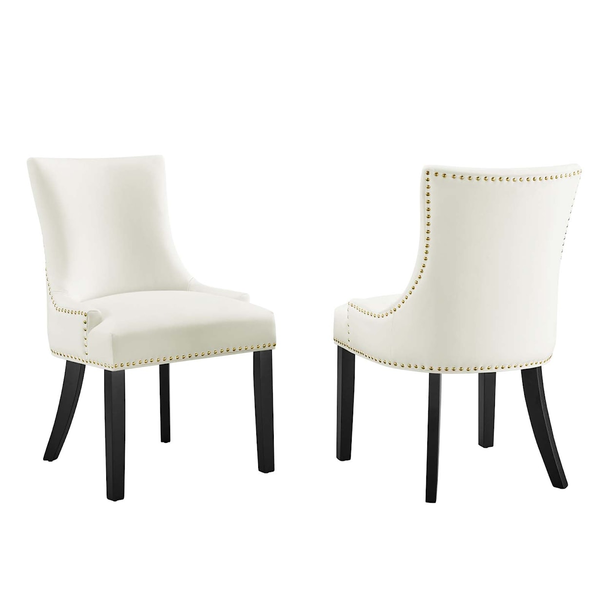 Modway Marquis Marquis Velvet Dining Chairs - Set of 2
