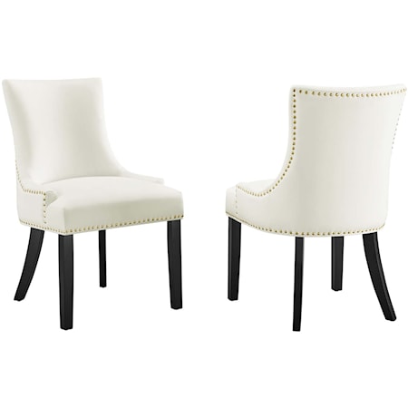 Marquis Velvet Dining Chairs - Set of 2