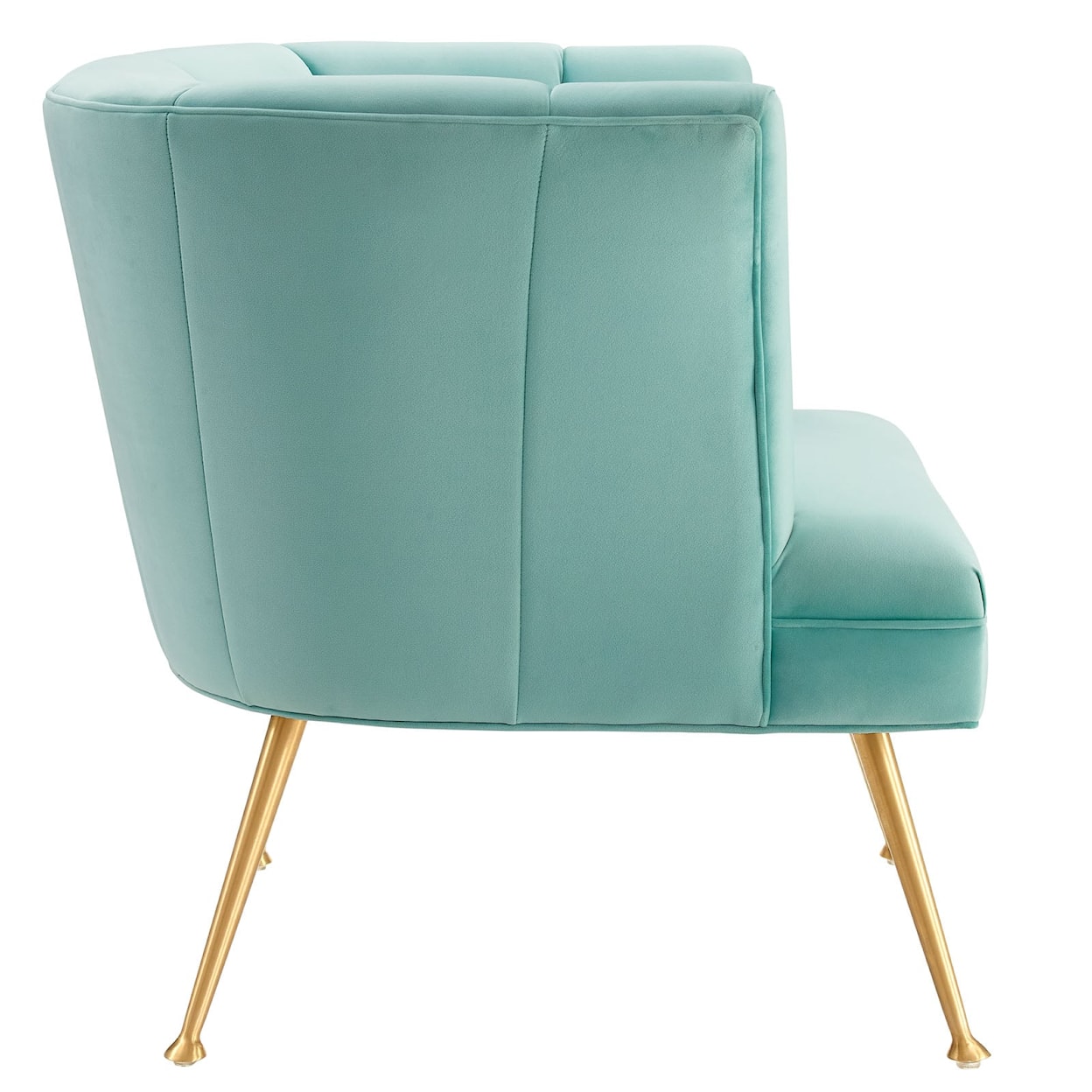 Modway Veronica Veronica Channel Velvet Armchair