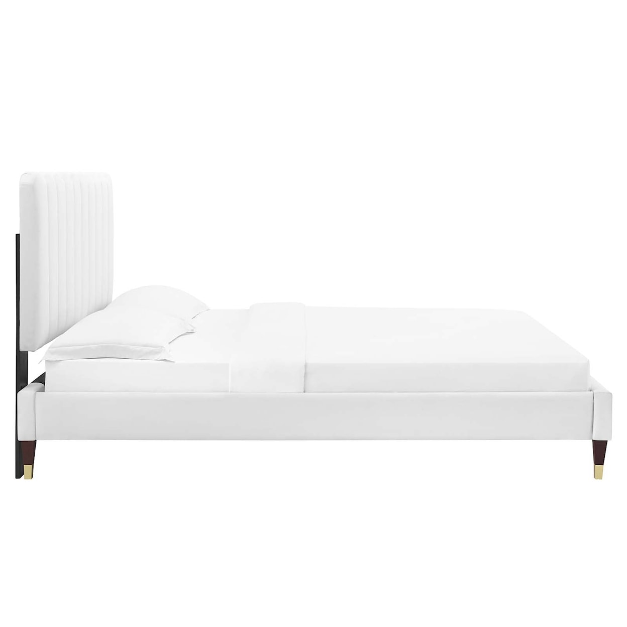 Modway Reagan Reagan Twin Velvet Platform Bed