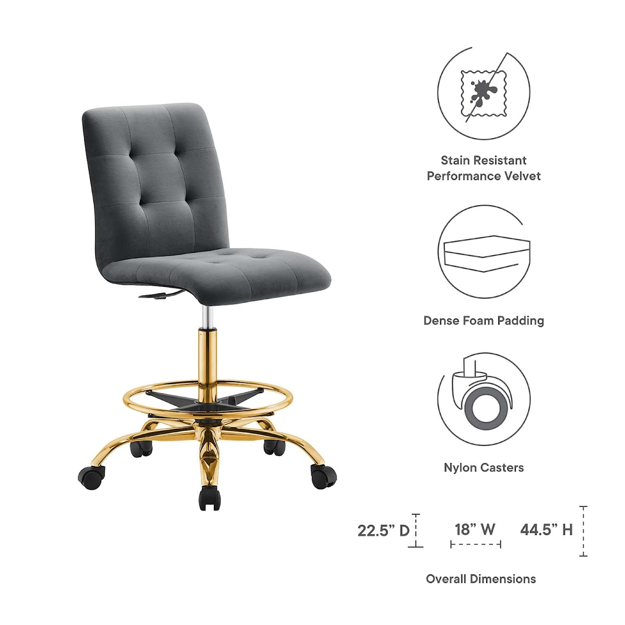 Modway Prim Swivel Office Chair