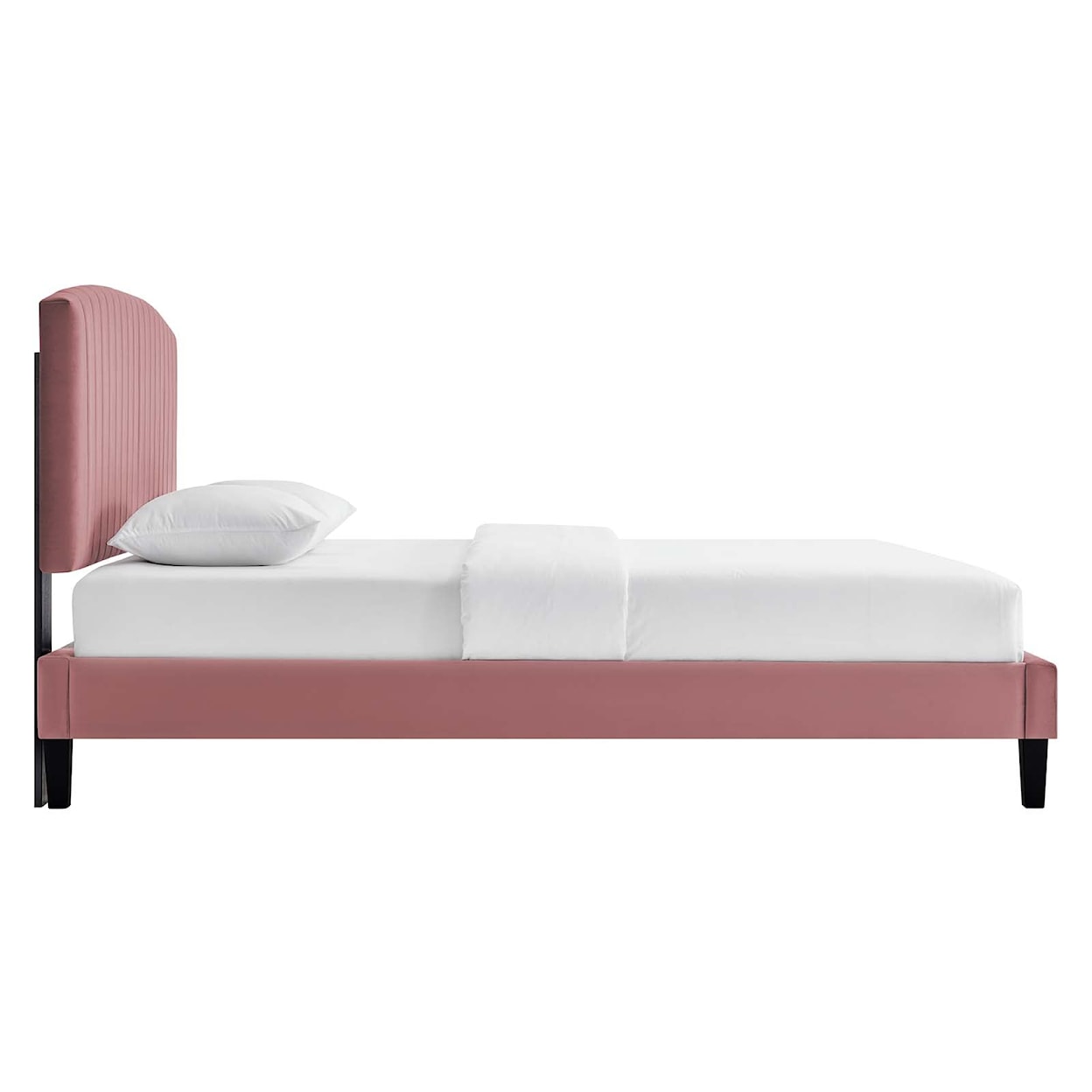 Modway Alessi Alessi Velvet King Platform Bed