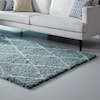 Modway Toryn Diamond Trellis Shag Area Rug