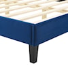 Modway Current Current Velvet Twin Platform Bed