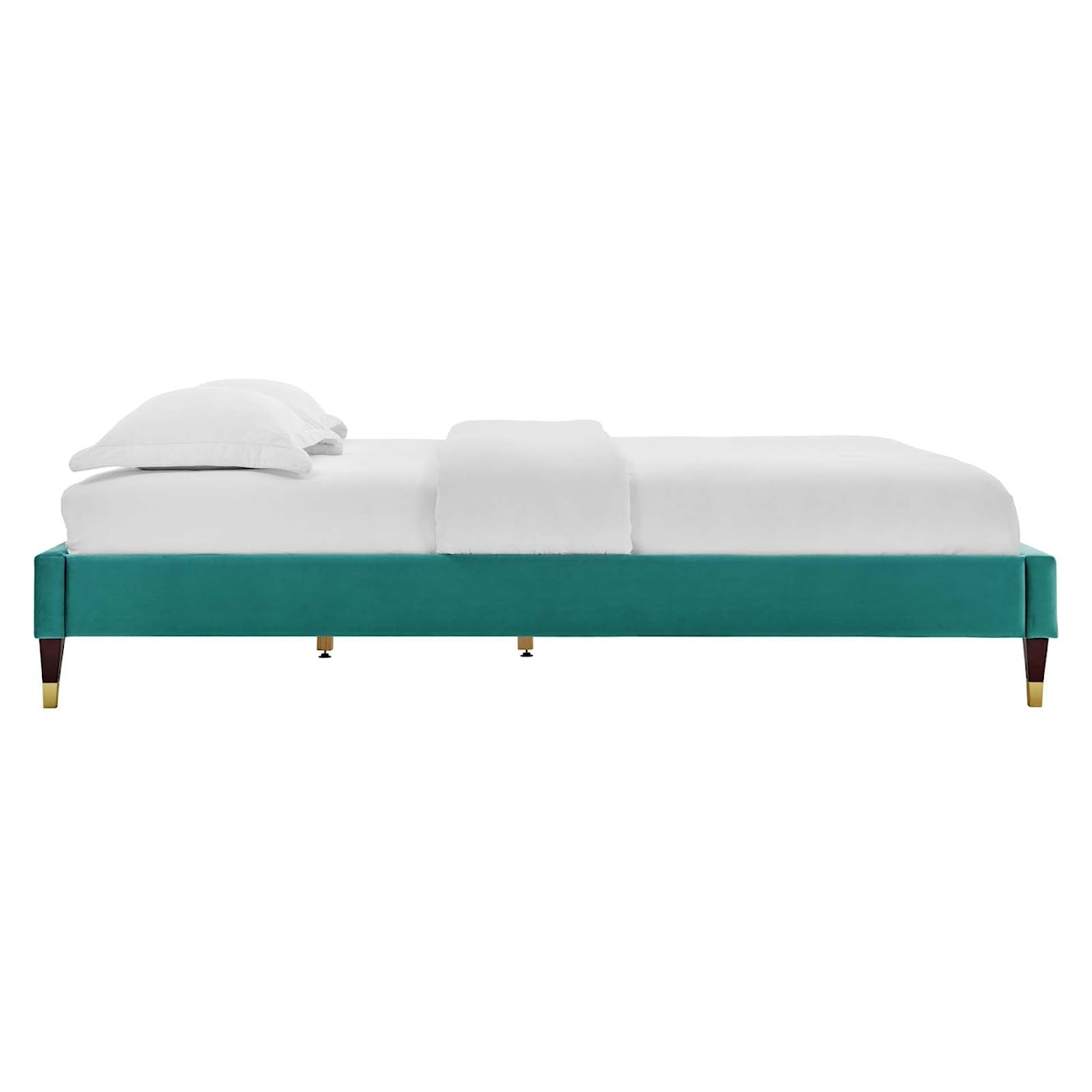 Modway Reagan Reagan Full Velvet Platform Bed