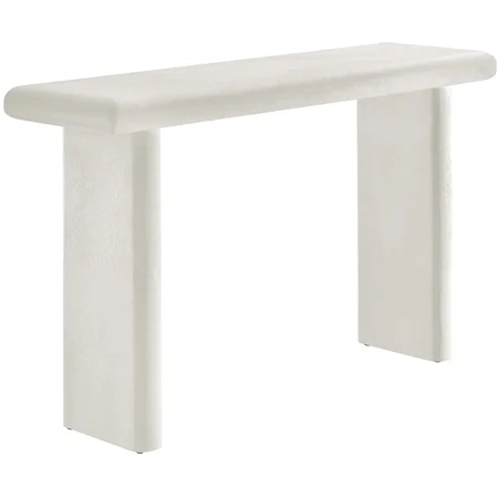 Relic Concrete Textured Console Table