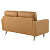 Modway Valour Valour Leather Loveseat