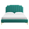 Modway Colette Colette Full Velvet Platform Bed