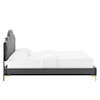 Modway Aviana Aviana Velvet Full Bed