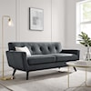 Modway Engage Engage Herringbone Fabric Loveseat