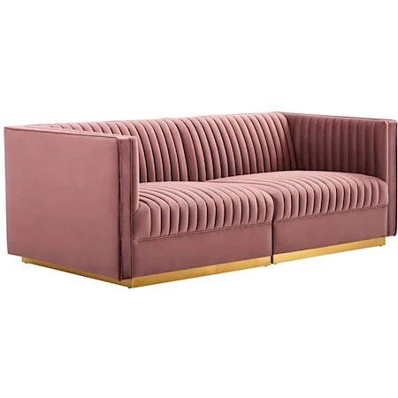 Modular Sectional Sofa Loveseat