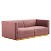 Modway Sanguine Modular Sectional Sofa Loveseat