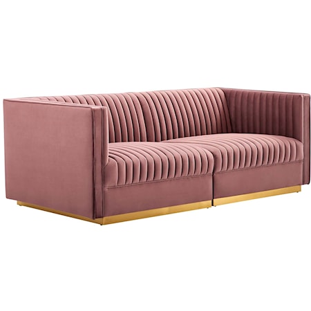 Modular Sectional Sofa Loveseat