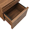 Modway Render Render Wood Desk and File Cabinet Set