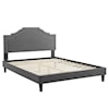 Modway Adelaide Adelaide Velvet Queen Platform Bed