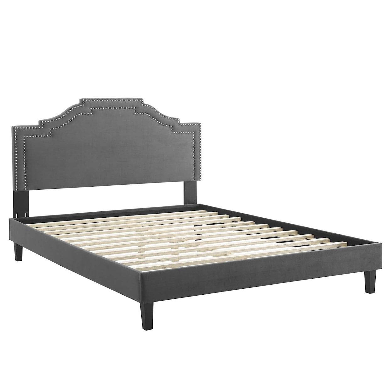 Modway Adelaide Adelaide Velvet King Platform Bed