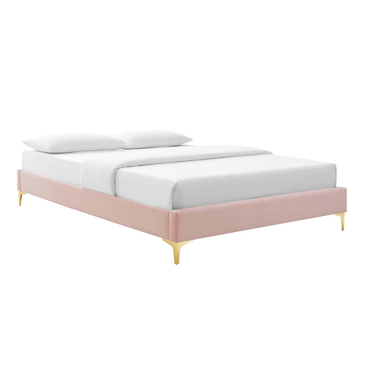 Modway Reagan Reagan Full Velvet Platform Bed