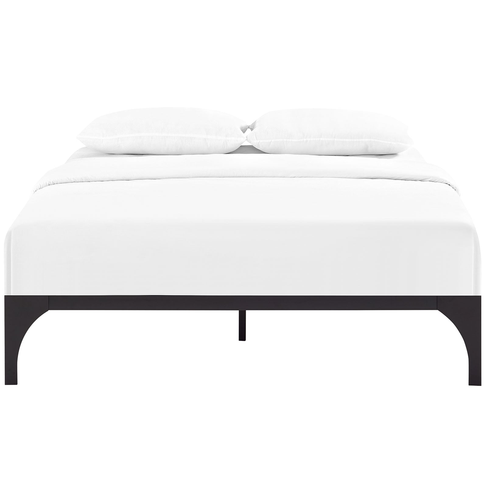 Modway Ollie MOD5432BRN Contemporary Ollie Queen Platform Bed Frame