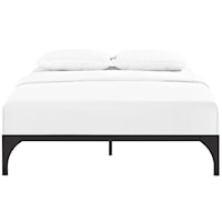 Contemporary Ollie Queen Platform Bed Frame