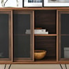 Modway Nomad Sideboard with Sliding Metal Mesh Doors