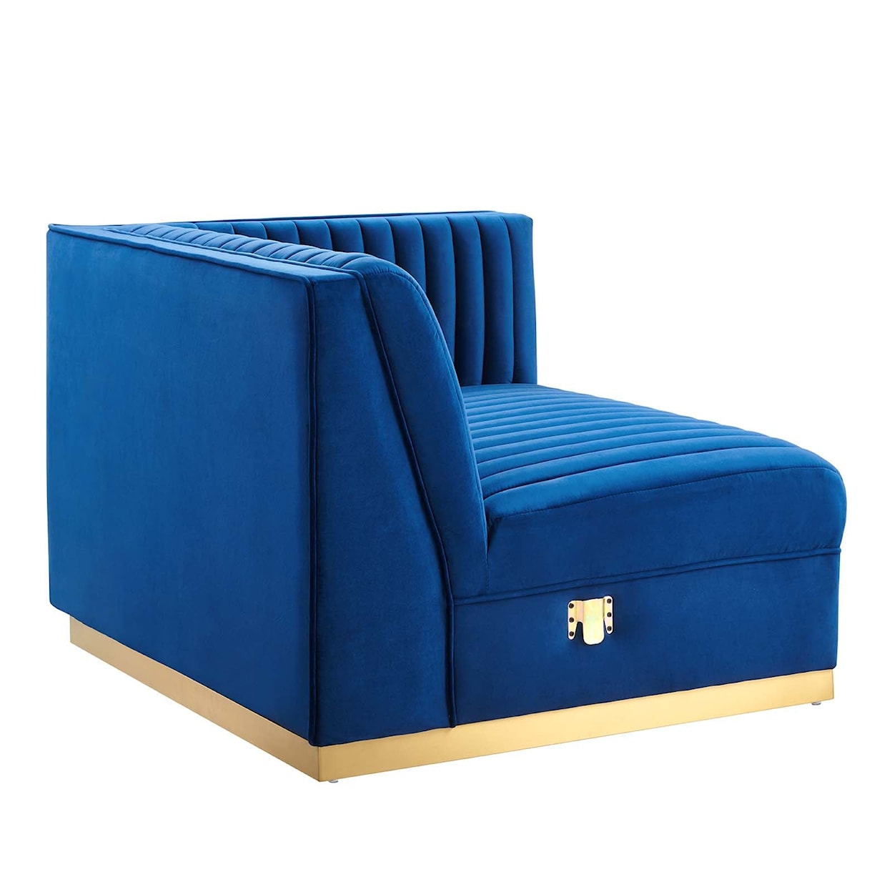 Modway Sanguine 7-Piece Left-Facing Modular Sectional Sofa