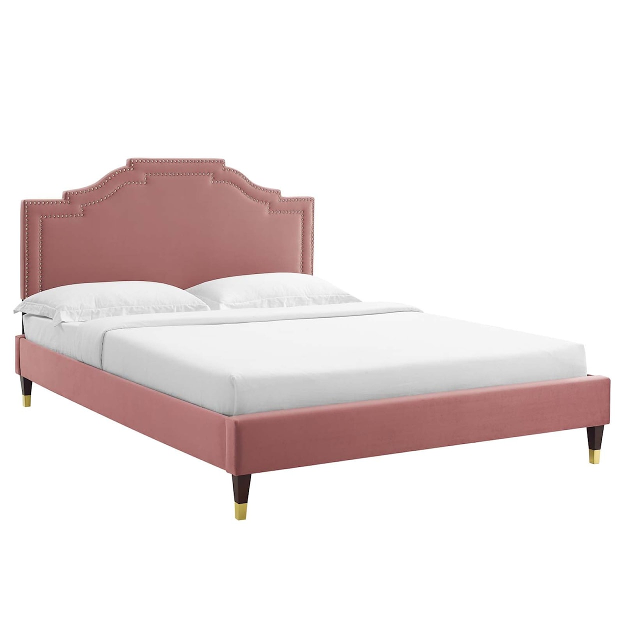 Modway Adelaide Adelaide Velvet King Platform Bed